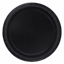 Small disposable black plate