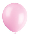 Helium Quality Pink Latex Balloons - 12" (30.4 cm) - Pack of 10