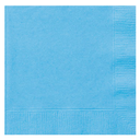 powder blue small paper napkins for party table setting