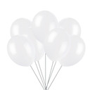 White linen Balloon bundle of 12