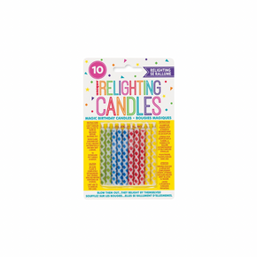 magic birthday cake candles 10ct