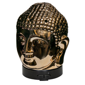 Ceramic Gold Buddha Ultrasonic Oil Diffuser 100 ml