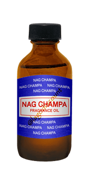 Experience the Magic of Nag Champa with Our Burning Fragrance Oil - 2 oz Bottle