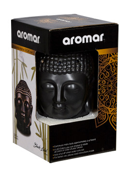 Ceramic Black Buddha Ultrasonic Oil Diffuser 100 ml