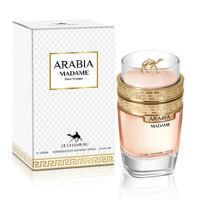 Arabia Madame Eau de Parfum - 3.4 fl oz bottle with elegant, stylish packaging.