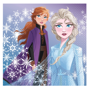 disney frozen 2 large paper napkins 16-count for birthday parties