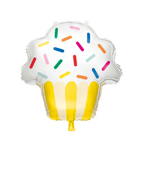 Giant balloon in the shape of a cupcake with helium quality 29 ¨(73.6CM)