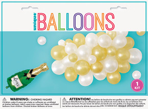 Kit for balloon Champagne Cascade