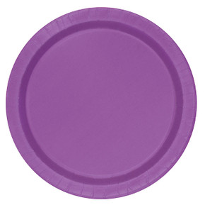 Paper Plates Pretty Purple 16 ct 8 5/8 in / 21.9 cm