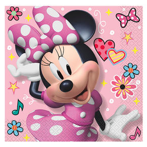 minnie large paper napkins 16-count