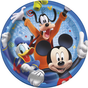 Mickey And The Roadster Racers Plates 8 ct