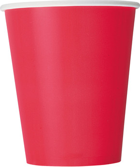 Ruby Red Cups 14-9 Oz (270 ml)