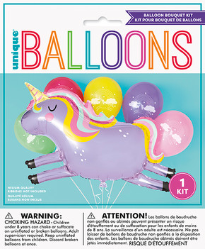 Unicorn Balloon Bouquet Kit