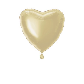 18” Metallic Gold Heard Foil Balloons