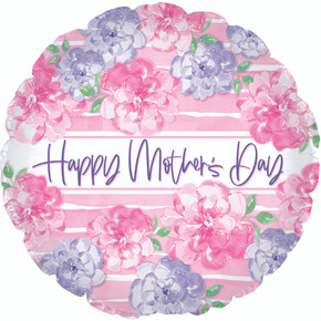 Happy Mothers Day Pink & Lavender Foil Balloons 17¨
