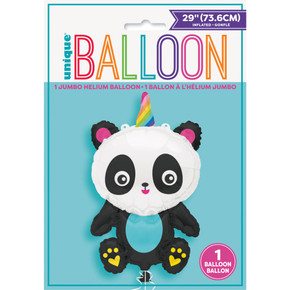 Jumbo Panda Balloon-Helium Quality 1un. 29¨