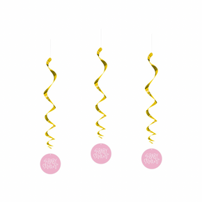 Baby girl shower ceiling decorations