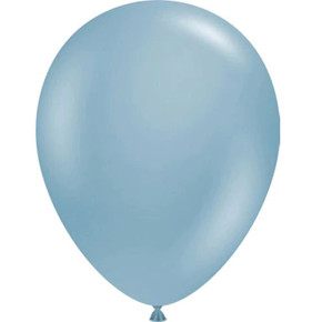 Tuftex 17" Blue Slate Latex Balloons (50ct)