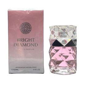 Radiate Glamour and Elegance with Bright Diamond Eau de Parfum 3.4oz/100 ml - The Perfect Fragrance for Every Occasion