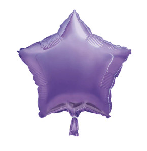 Lavender Star Foil Balloon