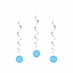 Baby shower party hanging accents