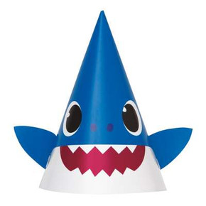Baby Shark Party Hats 8ct