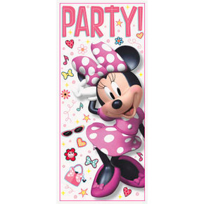 Disney Iconic Minnie Mouse Door Poster 27"x60"