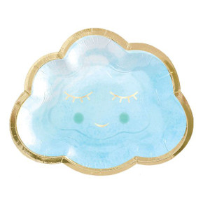 Hello World Boy Cloud Shaped Plates (8)