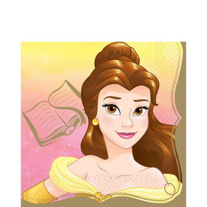 Disney Princess Belle Lunch Napkins (16ct)