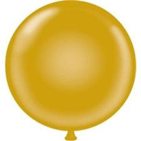 Tuftex 17in. Pearlized Gold Latex Balloons (50ct)