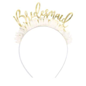 Bridesmaid Bachelorette Party Headbands (4ct)