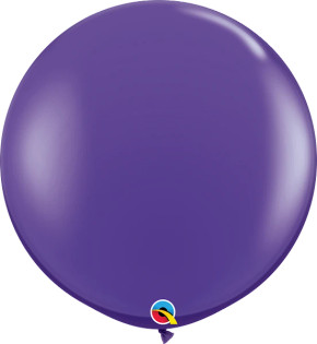 Create Magical Moments with Round Purple Violet Latex Balloons - 3ft (2ct) for Spectacular Celebrations