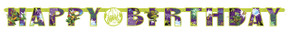 Party Like a Ninja: Happy Birthday Ninja Turtles Banner - 6 Ft - Bring Adventure and Fun to the Celebration
