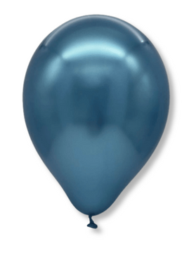 True Blue Elegance: 50 Lustrous Latex Balloons - 12 inch - Elevate Your Event!