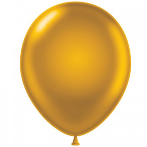 11" Gold Latex Balloons (100 ct)
