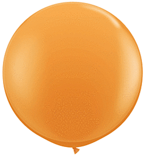 3' Orange Qualetex / 2ct