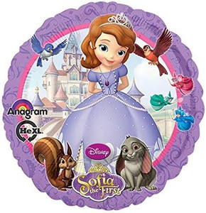 Enchanting Fun with our 18'' Sofia The First Balloon - Perfect for Princess Parties!