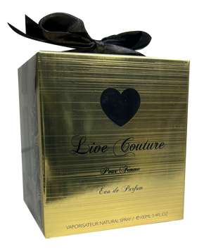 Live Couture Eau de Parfum - 3.4 fl oz bottle with elegant, stylish packaging.