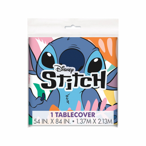 Stitch plastic tablecover 54 x 84 inches