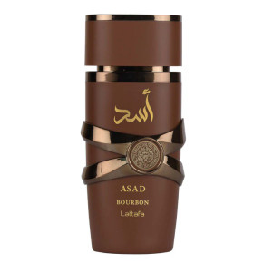 Asad Bourbon by Lattafa 3.4 oz Unisex EDP with Pink Pepper Cacao and Bourbon Vanilla Notes