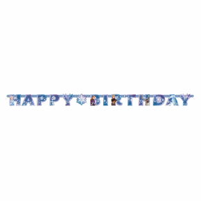 Frozen II birthday wall banner
