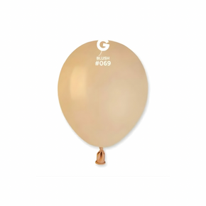 5 inch blush balloon close up