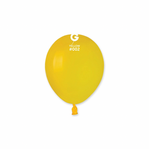 bright yellow balloon for decoration