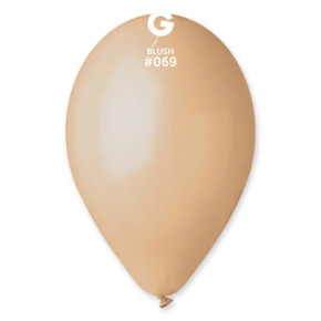 50-pack of 12 inch blush latex balloons with soft pink finish 50-pack of 12 inch blush latex balloons with soft pink finish