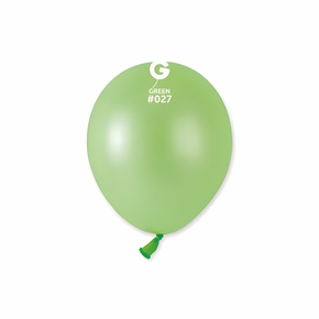 bright green mini balloons for celebration decor