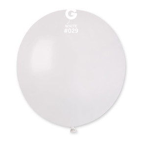 Gemar 19 Inch Metallic White Latex Balloons – 25 Pack Oversized Gemar 19 Inch Metallic White Latex Balloons – 25 Pack Oversized