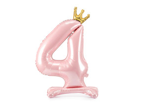40" Standing Pink Number Balloons – 0–9 | Free-Standing Jumbo Foil Balloons for Birthdays & Celebrations