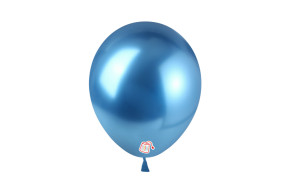 Babaloon 12-inch Platinum Blue metallic balloons 12 pack for parties Babaloon 12-inch Platinum Blue metallic balloons 12 pack for parties