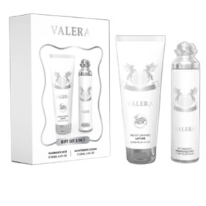 Valera Gift Set with moisturizing lotion and fragrance mist for women Valera Gift Set with moisturizing lotion and fragrance mist for women