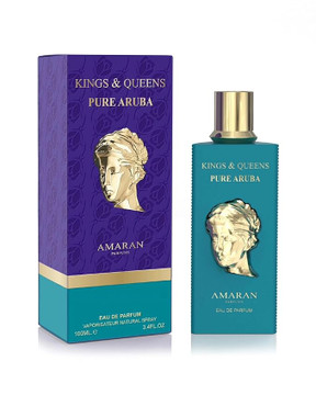 Kings & Queens Pure Aruba Eau de Parfum 100 ml bottle with tropical fragrance